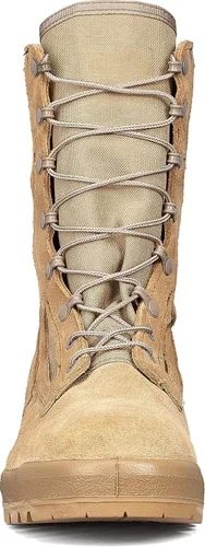 Vista 4 de Belleville 390DES - Botas de combate para clima caliente, color marrón tostado, fabricado en Estados Unidos