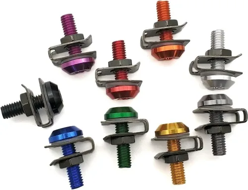 Vista 4 de Bodywork Kits 20pcs for Kawasaki Versys 1000 ZX12R ZX6R ZX636R ZX6RR ZX9R ZZR600 Motorcycle Fairing Body Bolt Screw Spring Nuts Kit M6 Parts
