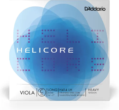 Vista 21 de D'Addario Helicore Viola Single A String, larga escala, tensión media