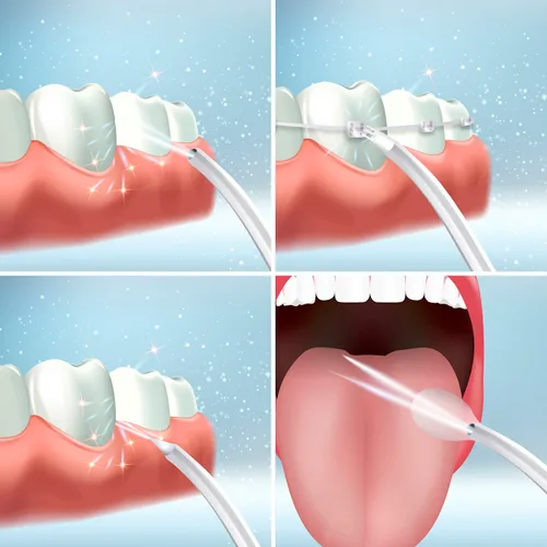 Vista 6 de Irrigador Dental Recargable Portátil Denter InnovaGoods