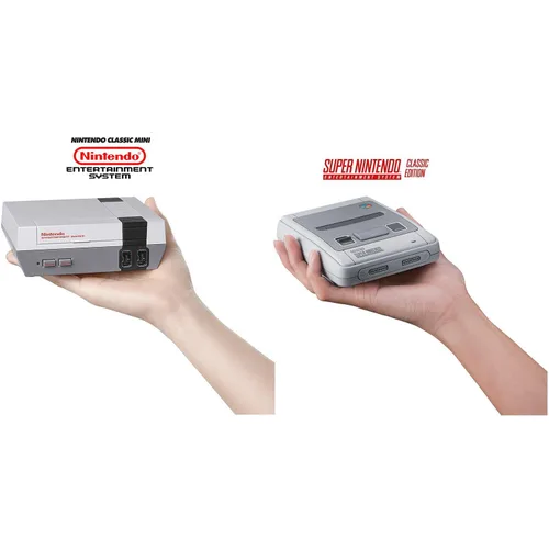 Vista 2 de SNES and NES Nintendo Entertainment System Classic Bundle Region Free
