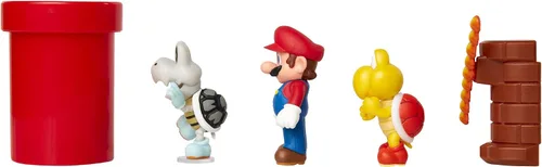 Vista 9 de Nintendo Super Mario Dungeon 2.5" Figura Multipack Diorama Set con Accesorios