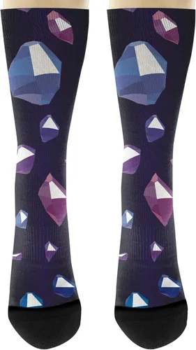 Vista 4 de Retro RPG Juego Magic Power Up Crystal Novelty Crew Calcetines