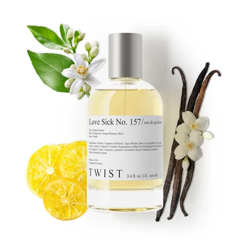 Vista 133 de Twist - Addicted No. 3 - Eau De Parfum inspirado en Y. Black Opium, Perfume de larga duración para mujer, Ámbar y Vainilla, Vegano, Ingredientes