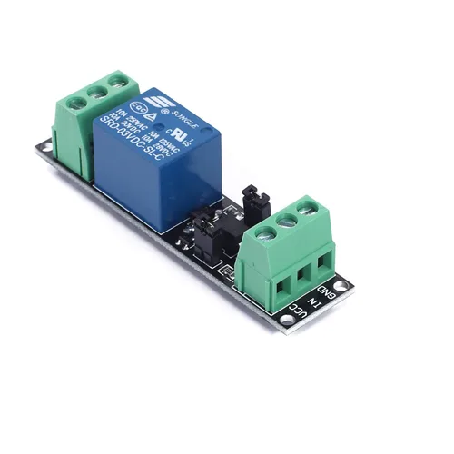 Vista 2 de Teyleten Robot Optoacoplador de 1 canal DC 3V/3.3V Relé Módulo de controlador de alto nivel Placa de control de unidad aislada Módulo de relé