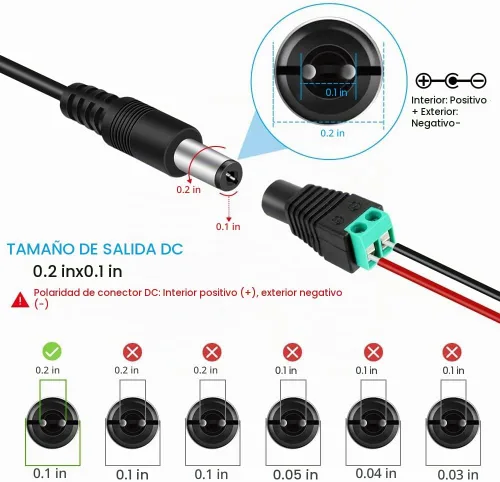 Vista 5 de Fuente de alimentación de 5 V, CC 5 voltios 3A 15 W fuente de alimentación LED, convertidor de CA 100-240V a CC 5V, adaptador de corriente