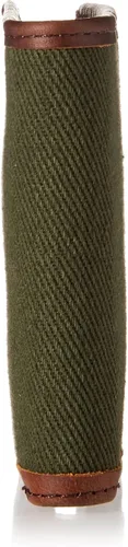 Vista 3 de Lucky Brand Lona para hombre con ribete de cuero RFID plegable