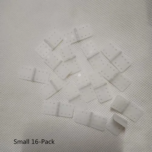 Vista 3 de skrnrhrery Bisagras de nailon, 3 tamaños disponibles, adecuadas para modelos de avión a control remoto, piezas de avión de ala fija, modelo de avión