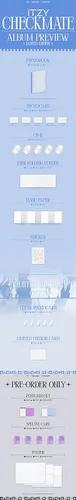 Vista 7 de dreamus ITZY - CHECKMATE EDITION LIMITED [incluye tarjeta fotográfica Synnara polaroid], transparente