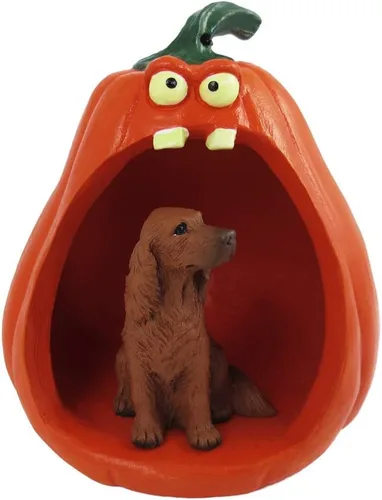 Vista 72 de Conversation Concepts Figura de Corgi galés de Halloween y calabaza Welsh Corgi Pembroke