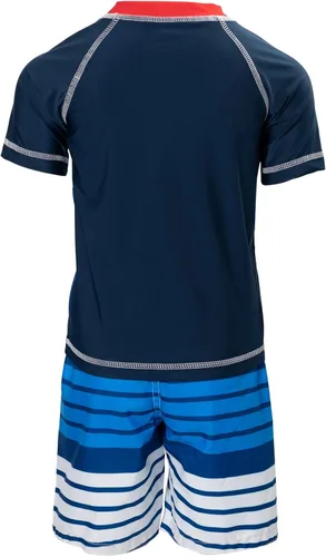 Vista 6 de Disney Conjunto de 2 piezas de traje de baño y traje de baño para bebés y niños Azul