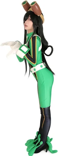 Vista 3 de miccostumes Traje de cosplay de héroe de anime de lujo para mujer con accesorios
