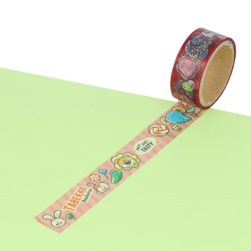Vista 3 de Sunstar Stationery S8589275 - Cinta adhesiva de animales de basura, transparente, Gimbis, patrón C