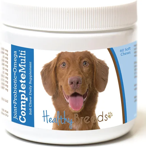 Vista 107 de Healthy Breeds Affenpinscher todo en uno multivitamínico suave masticable 60