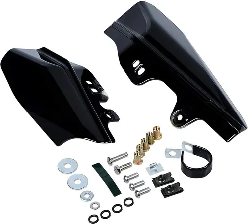 Vista 8 de Astra Depot Deflector de aire de marco medio compatible con Harley Touring Electra Glide Road King 2001-2008