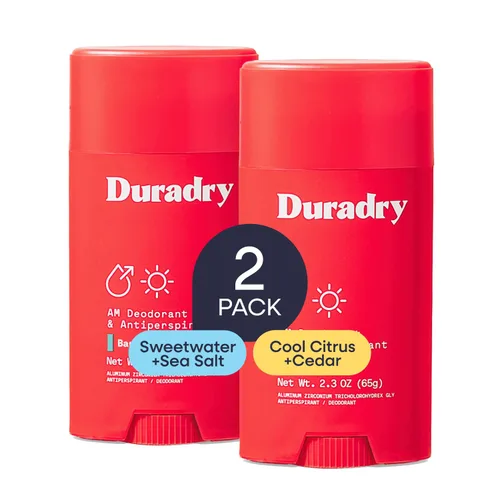 Vista 10 de Duradry Desodorante antitranspirante de fuerza clínica para mujeres y hombres, fórmula limpia con ingredientes naturales, protección contra olores