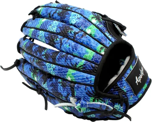 Vista 4 de Guantes de béisbol, 100 % americano Premium KIP, guante hawaiano de sóftbol para hombres, adultos, mujeres, jóvenes, niñas, niños, jardineros, 9.5