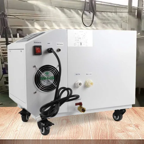 Vista 2 de Humidificador ultrasónico industrial 6.6 lbs/h, humidificador de aire comercial de gran volumen para taller almacén vegetal fresco para espacios
