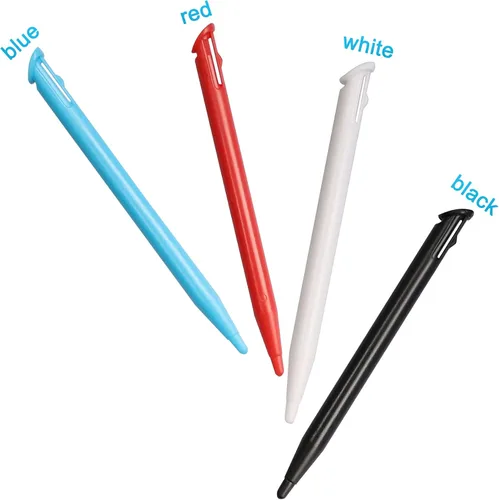 Vista 5 de Xahpower - Lápiz capacitivo 2DS XL, repuesto compatible con Nintendo 2DS XL, 4 en 1 Combo Touch Styli, multicolor para 2DS XL