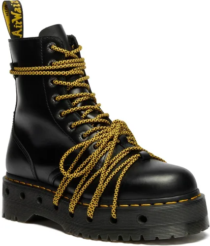 Vista 47 de Dr. Martens, Botas industriales ligeras para mujer Maple Zip con puntera de acero