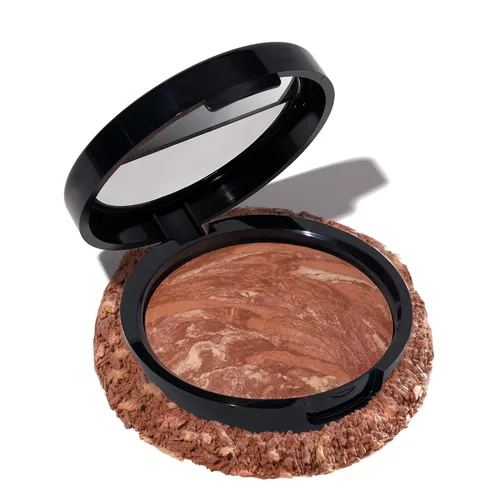Vista 11 de LAURA GELLER NEW YORK Polvo Bronceador Horneado Bronze-N-Brighten - Claro - Brillo Bronce Natural