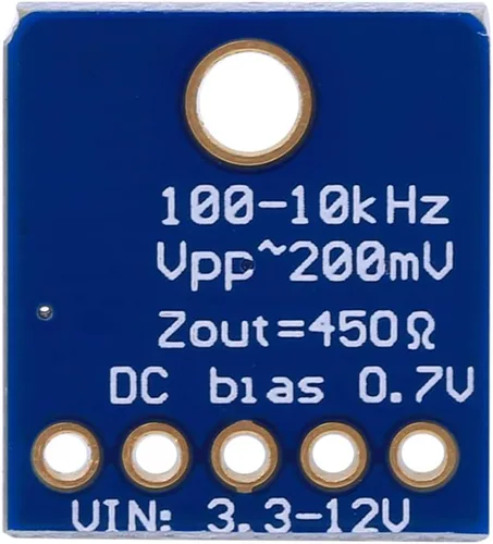 Vista 8 de Módulo de sensor de sonido, módulo de sensor de detección de sonido, micrófono MEMS de silicio Sensor de micrófono de sonido de alta sensibilidad