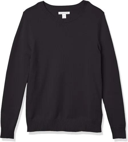 Vista 6 de Tienda Essentials - Suéter para mujer (100% algodón), diseño de cuello redondo