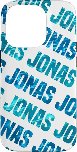Vista 17 de Funda personalizada para iPhone 16 Jonas para teléfono, color azul y verde azulado