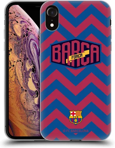 Vista 14 de Head Case Designs Funda de gel con licencia oficial del FC Barcelona con logotipo y patrón de Forca Barca [protección de grado militar] compatible