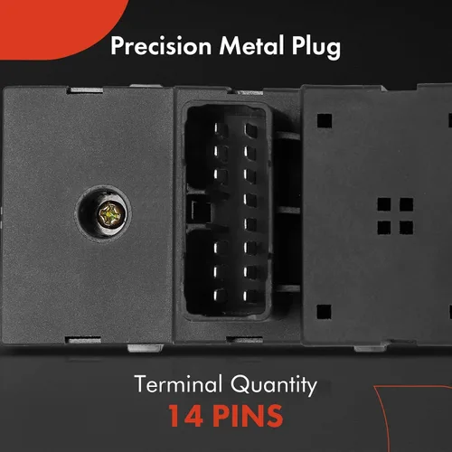 Vista 6 de A-Premium Interruptor de ventana eléctrica principal del lado del conductor compatible con Chevrolet Sonic 2012-2016, Trax 2013-2018, repuesto #