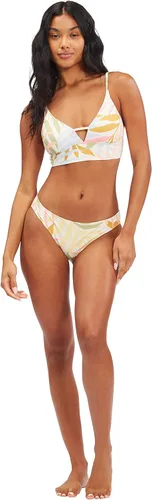 Vista 2 de Billabong Camiseta de bikini clásica con cuello en V para mujer