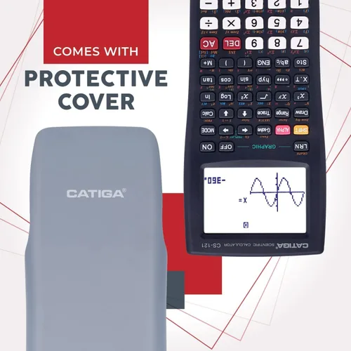 Vista 7 de Calculadora científica CATIGA con funciones gráficas, múltiples modos con interfaz intuitiva, perfecta para principiantes y cursos avanzados