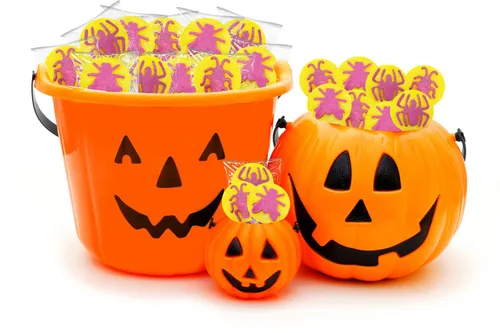 Vista 4 de Fruidles 20 unidades de caramelos para tatuajes de insectos, ideales para rellenos de bolsas de fiesta, 0.28 oz Pops, envueltos individualmente