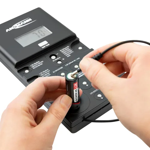 Vista 5 de Ansmann LCD de control de energía - Probador de batería profesional