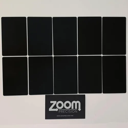 Vista 2 de Espacios en blanco de grabado de metal para grabado con Silhouette Cameo 4 Pro Plus, Brother Scan and Cut, Maker, Explore Air 2 o grabado láser