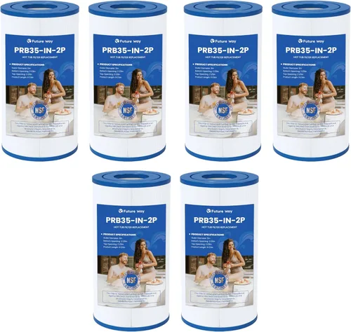 Vista 9 de Future Way PRB35-IN - Filtro de repuesto para bañera de hidromasaje Thermospa FL1008, repuesto Filbur FC-2385, Pleatco Pure PRB35-IN, Unicel C-4335