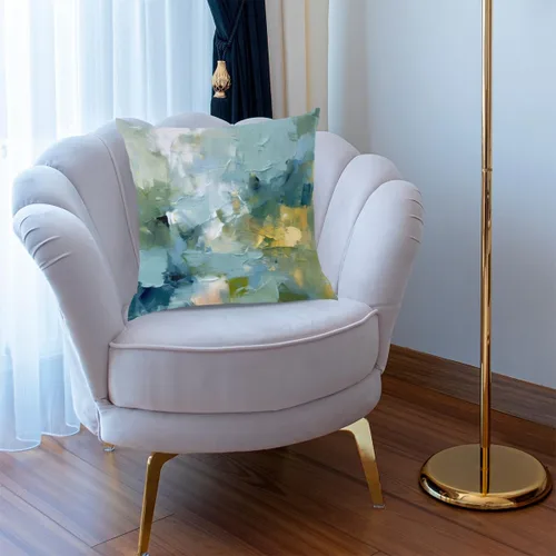 Vista 6 de Fundas de almohada de 18 x 18 pulgadas, modernas, decorativas, suaves, cuadradas, con cremallera invisible, para sofá, hogar, cama, dormitorio