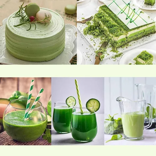 Vista 6 de linnavarv Naveta - Polvo de hierba de cebada 100% puro y orgánico, Naveta Pure Organic Barley Grass Juice Powder Japan, 20 paquetes/caja