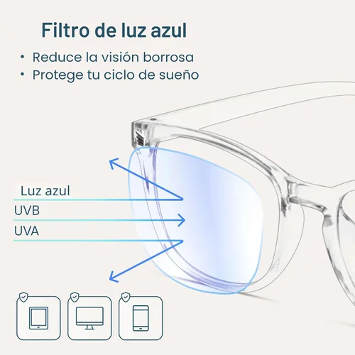 Vista 3 de Gaoye Eyewear Frames for Men - Blue Light Blocking Square Glasses, Anti UV Ray Computer Gaming, Blue Blockers for Women