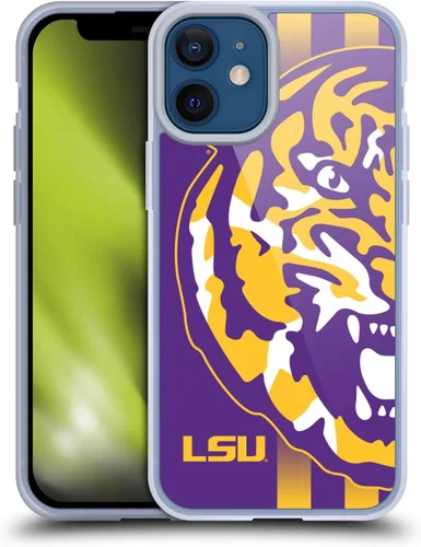 Vista 16 de Head Case Designs Funda de gel suave con licencia oficial de la Universidad Estatal de Louisiana LSU Camou compatible con Apple iPhone 7 Plus/iPhone