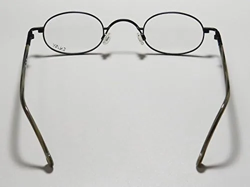 Vista 5 de Enjoy 5533 - Lentes de sol redondos con forma de borde completo para hombre y mujer (42-27-140, olivaazul)