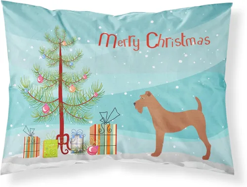 Vista 154 de Caroline's Treasures BB8334PILLOWCASE AIDI Atlas Mountain Dog - Funda de almohada estándar, color azul, ligera, súper suave, de fácil cuidado