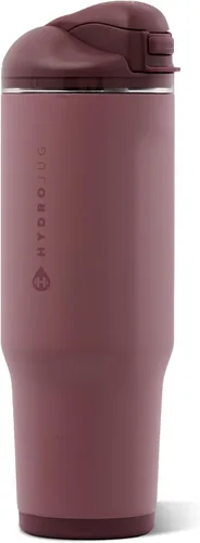 Vista 51 de HydroJug Ease2o - Botella de agua aislada de 24 onzas, tapa con popote y Duna