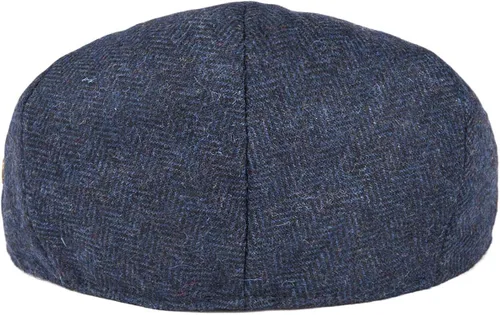 Vista 4 de VOBOOM - Gorra plana de taxista para hombre con mezcla de lana