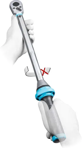 Vista 5 de HAZET Llave dinamométrica 5111-3CT I Square Drive 0.39 in (3/8 pulgada), trinquete reversible Min-Max: 20-23.38 Galbf-Ft, herramienta para cambiar