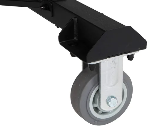 Vista 5 de LIFETIME Carrito de almacenamiento de silla vertical, acero aleado, negro