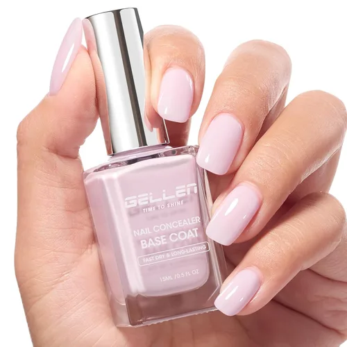 Vista 13 de GELLEN Esmalte de uñas iluminador 4 en 1, esmalte base para corrector