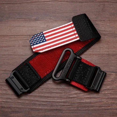 Vista 8 de Compatible con la Correa de Reloj Garmin, Correa Deportiva de Nylon Super Resistente con Diseño de Bucle Tejido