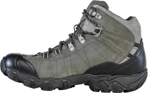 Vista 9 de Oboz Botas de senderismo Bridger Mid B-DRY para hombre negro (Black Sea)