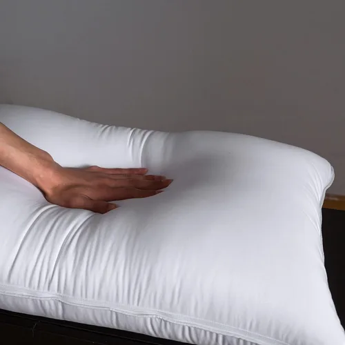 Vista 3 de Three Geese Almohadas de capa ajustable, almohada de cama 3 en 1, almohada suave buena para dormir boca abajo de lado y espalda, tamaño Queen